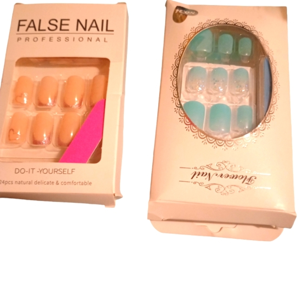 2 sets press on nails